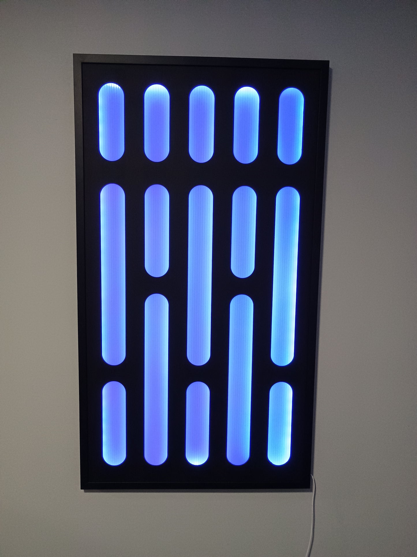Lighted Death Star Panel, Galactic Fab, Version II