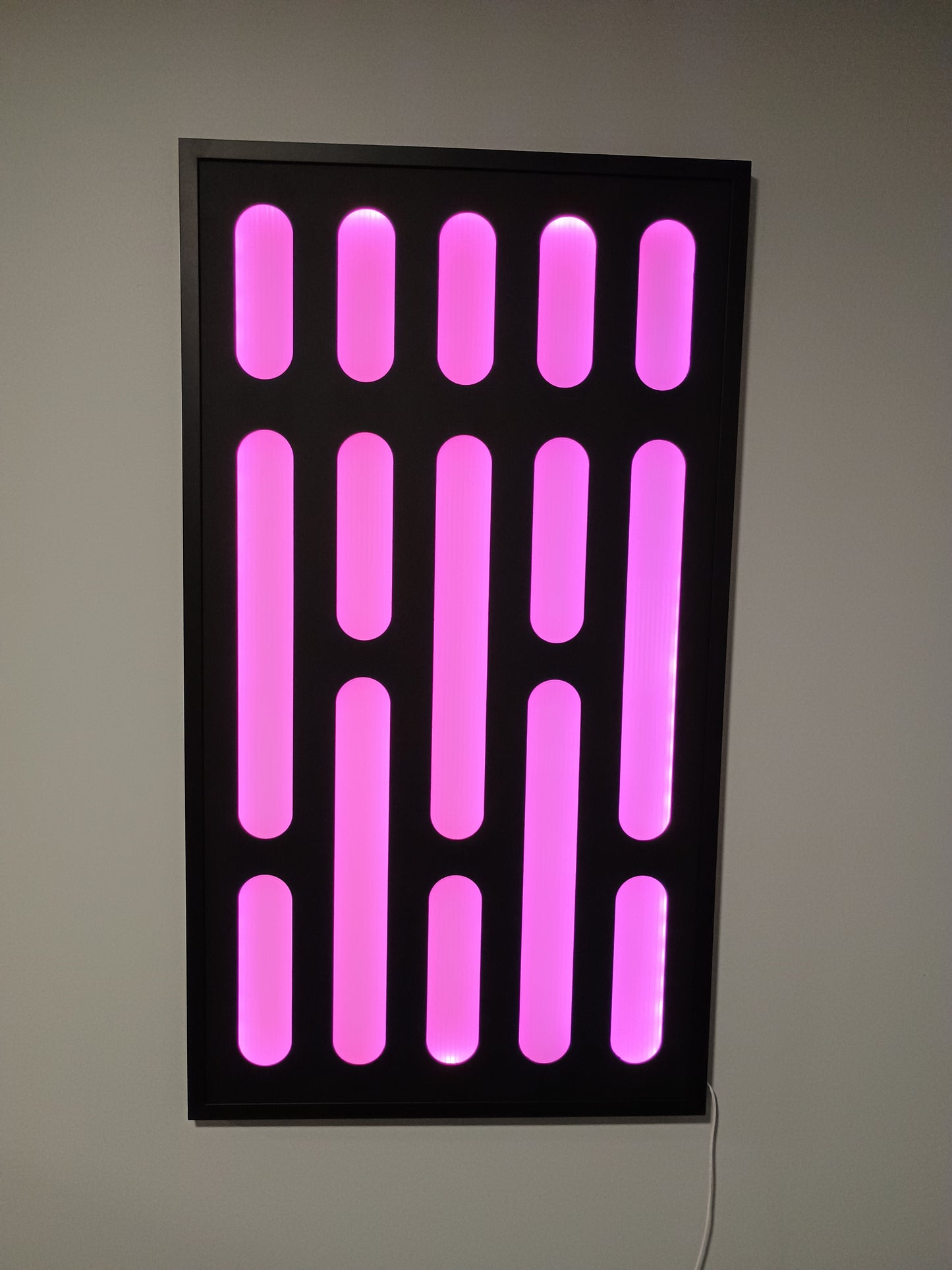 Lighted Death Star Panel, Galactic Fab, Version II