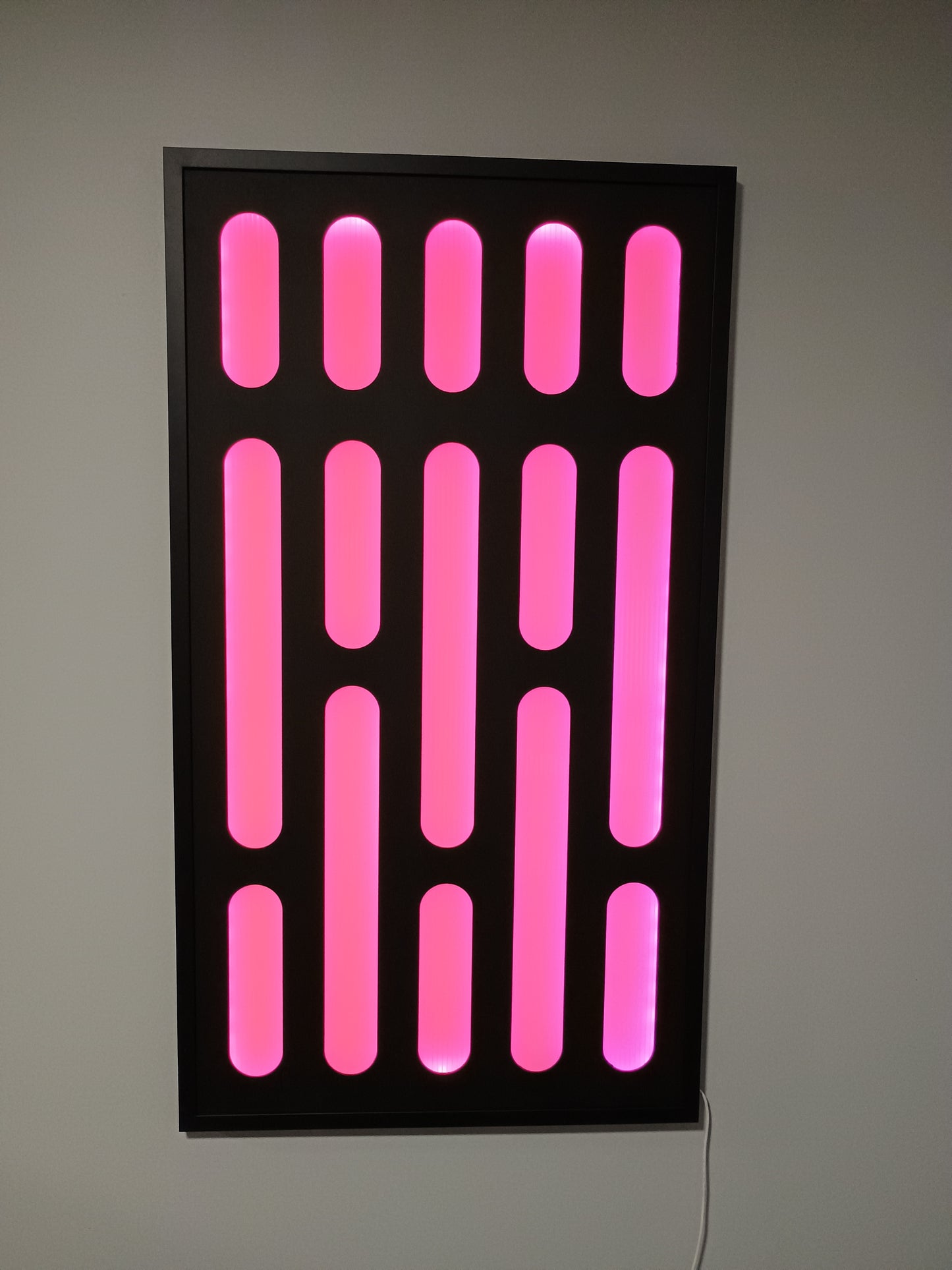 Lighted Death Star Panel, Galactic Fab, Version II