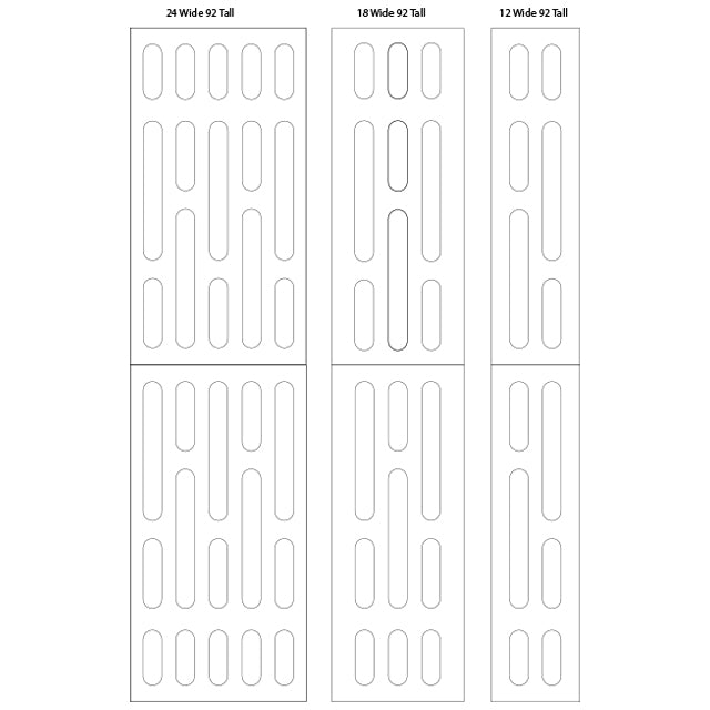 Death Star Panel Sizes